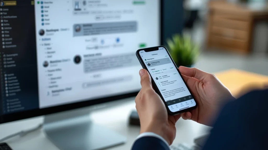 Automated conveyancing quote notifications sent via email, SMS, and WhatsApp for faster client response times.