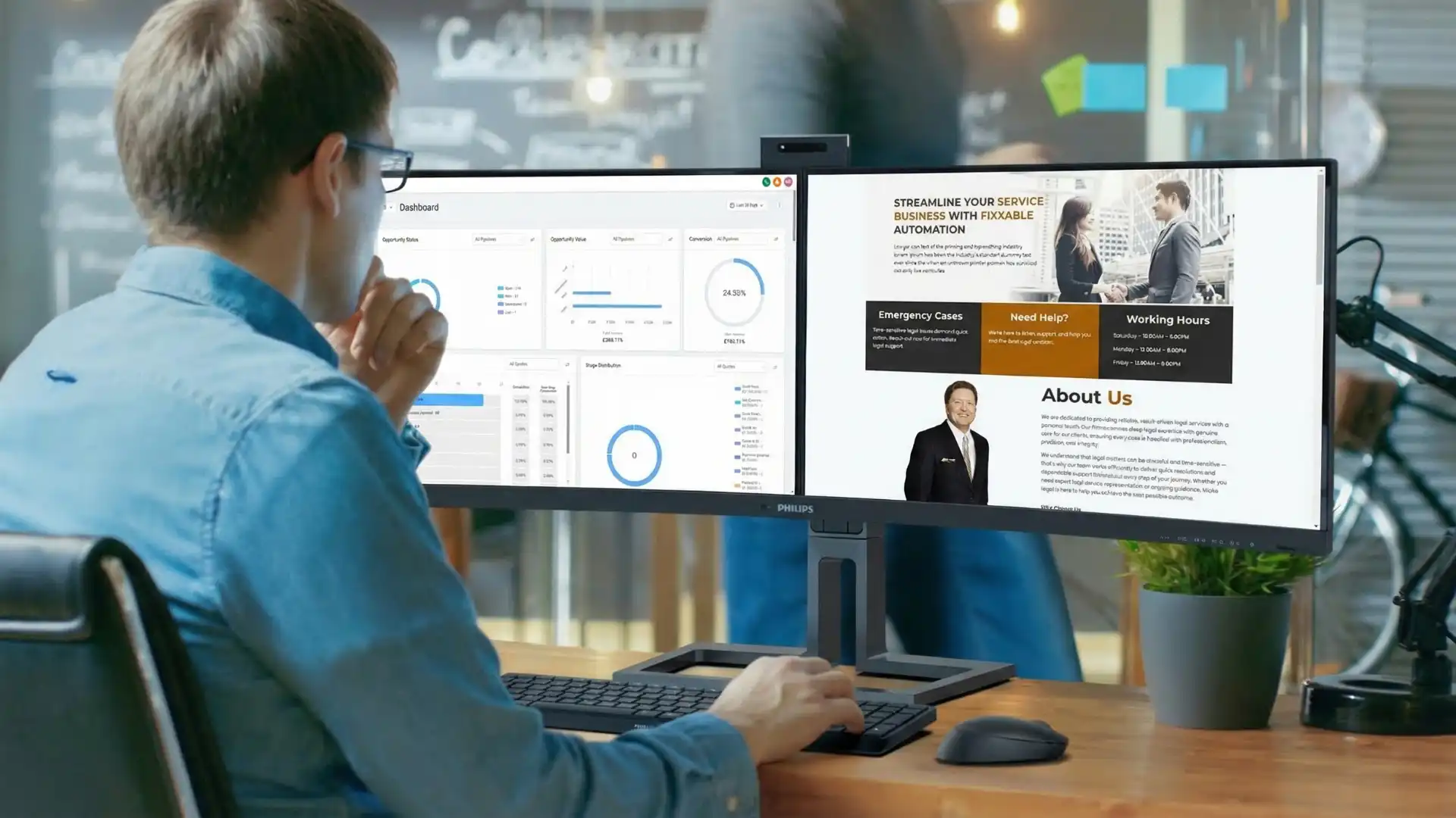 Fixxable automation helping a service business manage enquiries, bookings and invoices