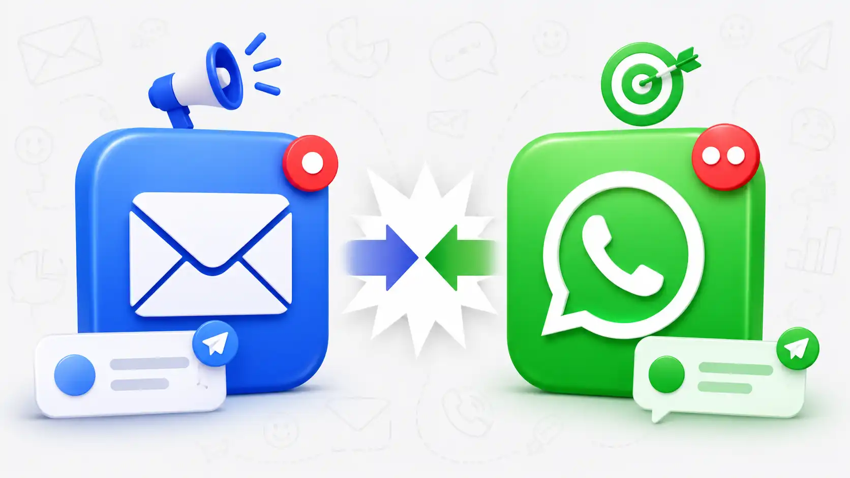 WhatsApp marketing vs email marketing comparison for UK small businesses