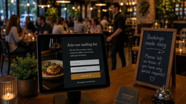 How to grow your restaurant email list and fill quiet nights