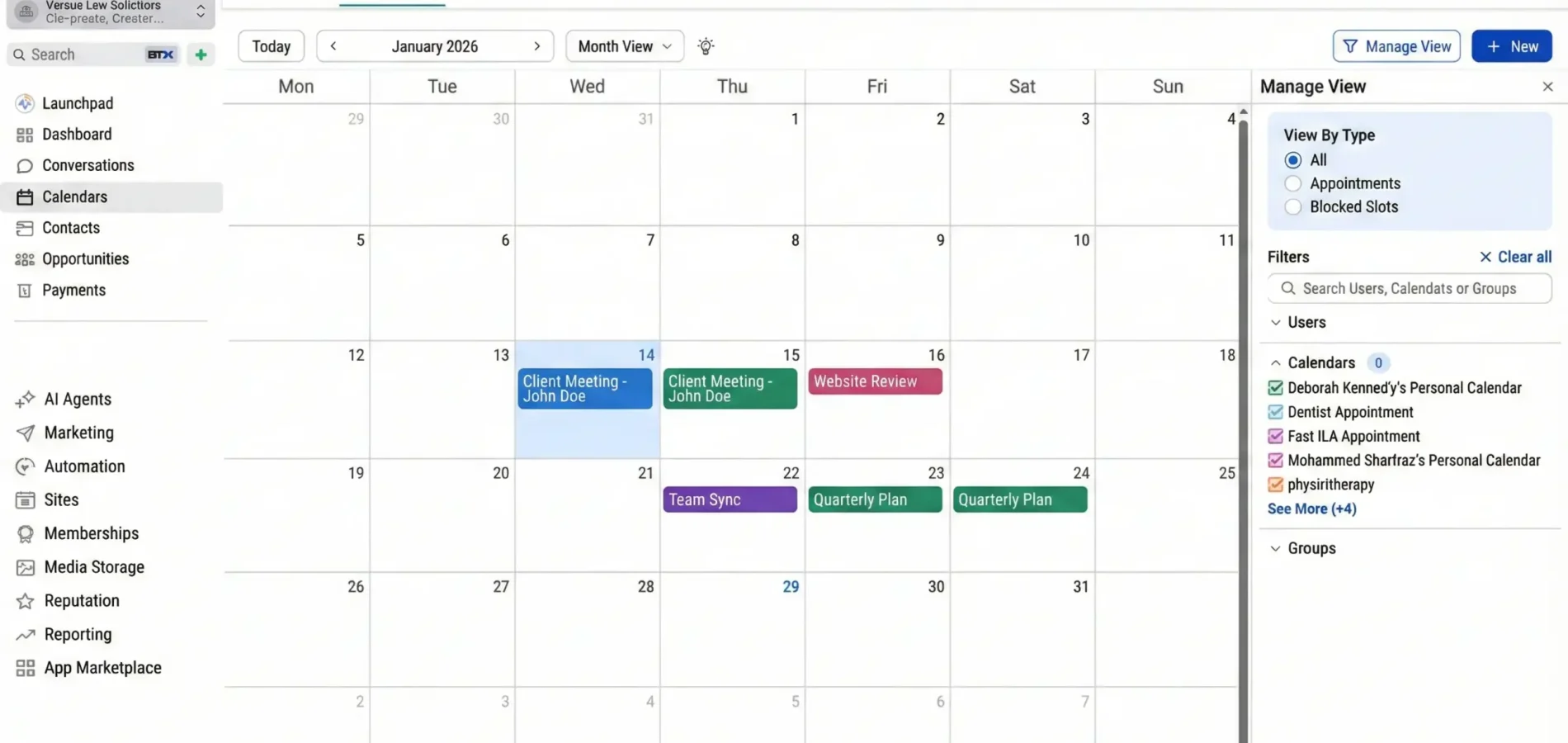 Fixxable appointment booking system
