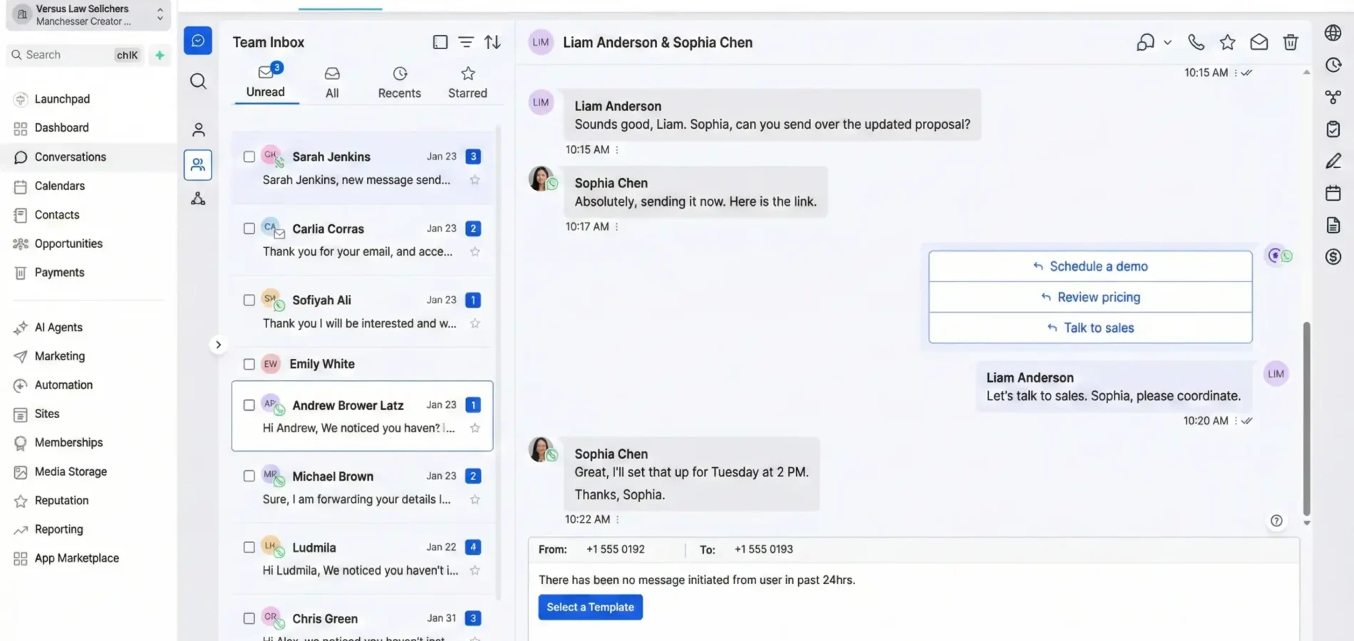 Fixxable whatsapp and sms marketing